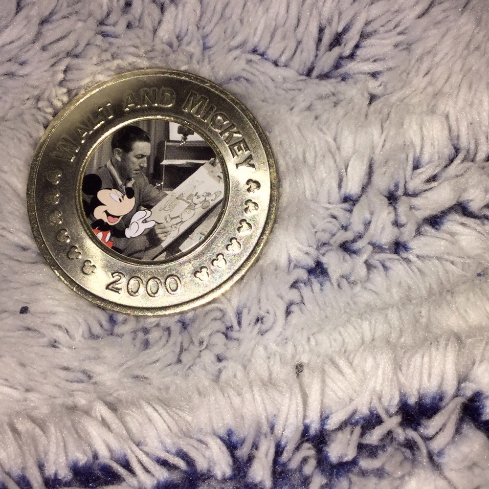 Mickey and Walt limited edition coin